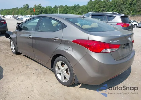 2013 Hyundai Elantra Gls from USA, damaged, VIN 5NPDH4AE0DH329267